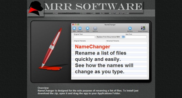MRRSoftware_NameChanger 8 Great Productivity Apps for Mac OS X