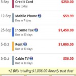 BillsReminder is Inconsistent