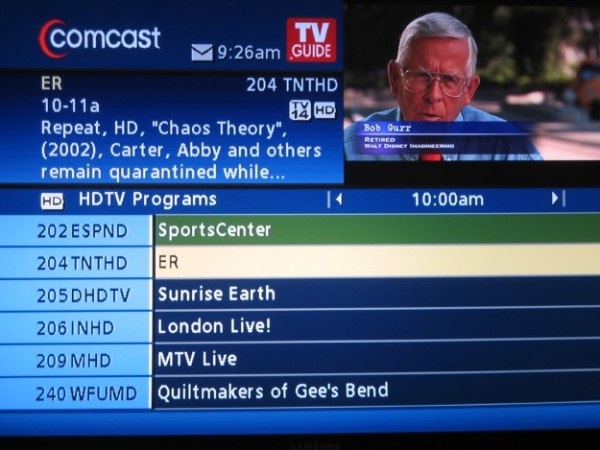 comcast internet TV