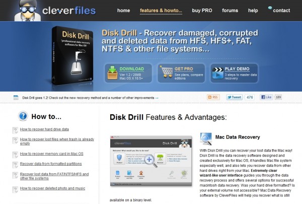 Disk Drill - free Mac data recovery software Disk Drill - free Mac data recovery software