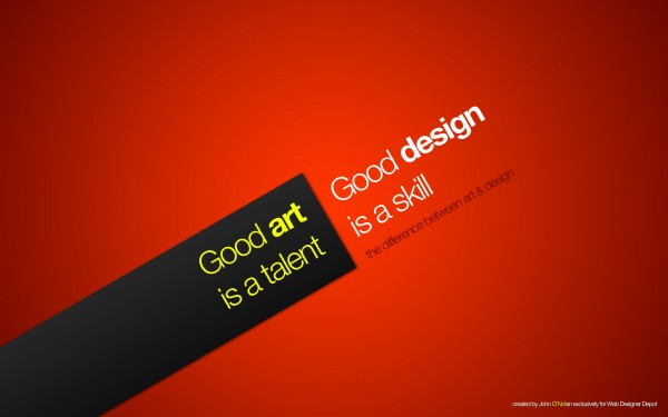 The Deviation between Artists and Designers