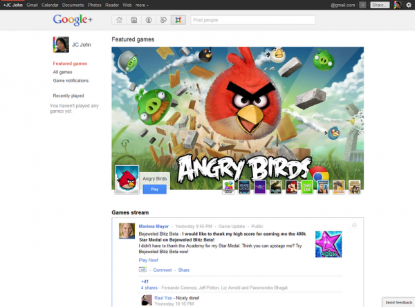 How to Play Angry Birds on Google+