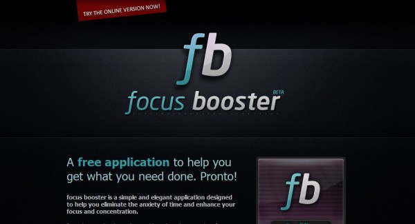 focus booster - the pomodoro technique 8 Great Productivity Apps for Mac OS X