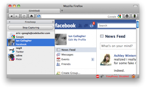Firesheep, A New Threat for Facebook Users Firesheep, A New Threat for Facebook Users