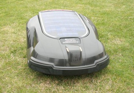 Husqvarna Automower, Solar Powered Husqvarna Automower, Solar Powered