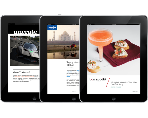 Apple iPad Flipboard Application Apple iPad Flipboard Application