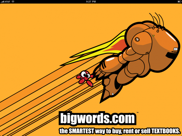 BIGWORDS.com App really saves money on books