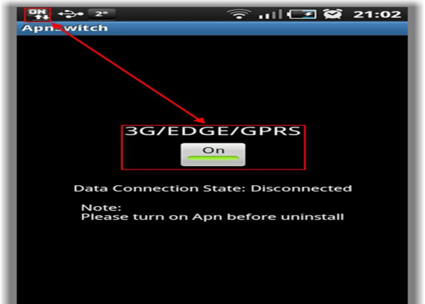 Disabling your Android Phones Data Connection